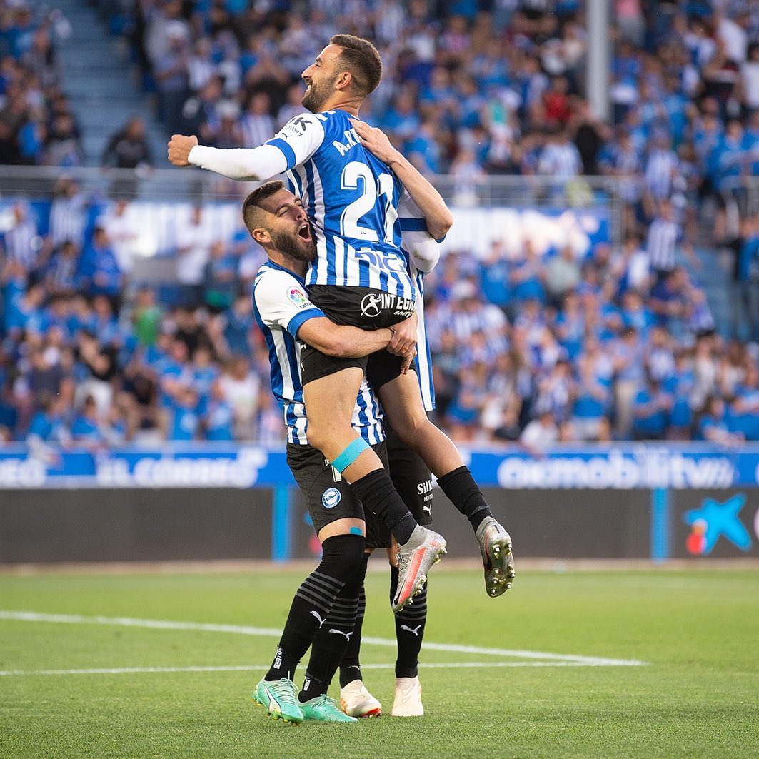 Abderrahman Rebbach instrumental in Deportivo Alaves promotion win with a goal and assist