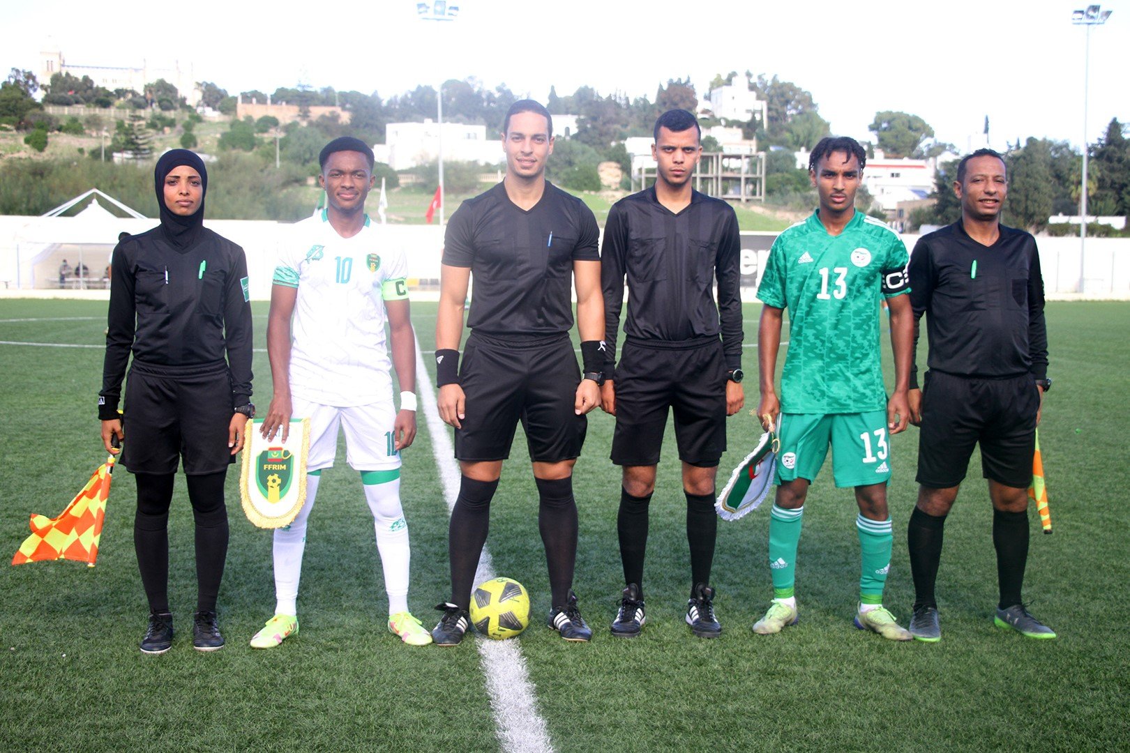 Ben Hamed avec l'équipe nationale U20