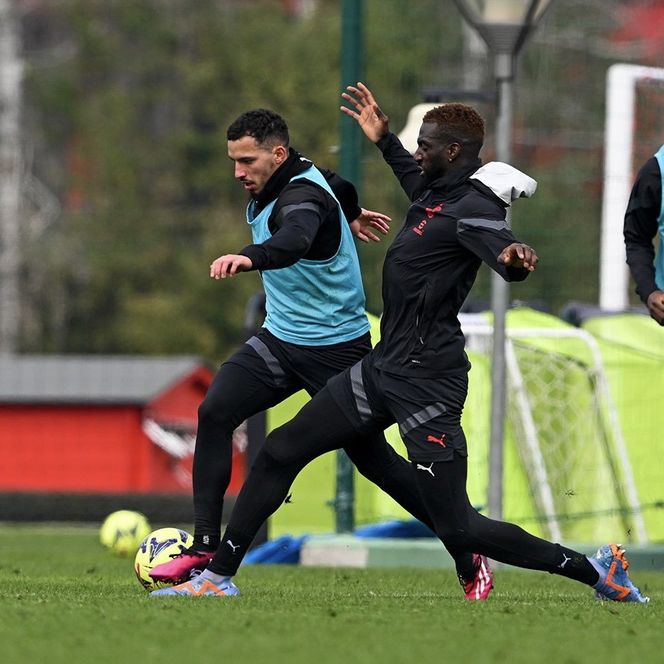 Ismael Bennacer returns to training with AC Milan